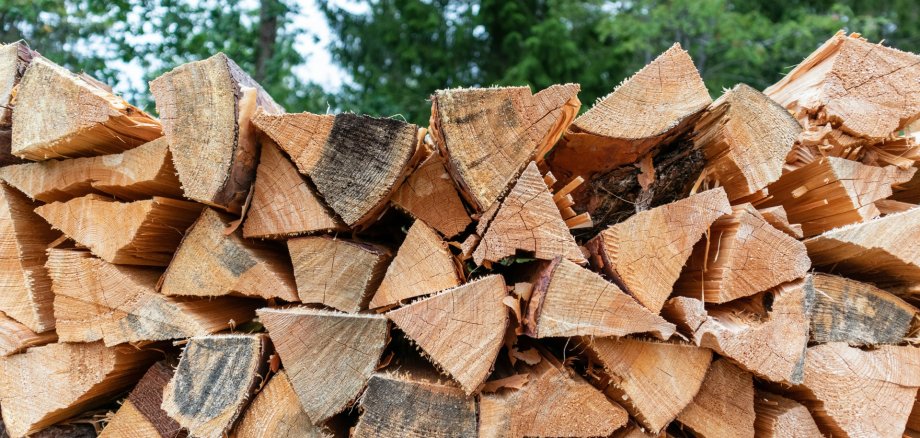 Holzstapel
