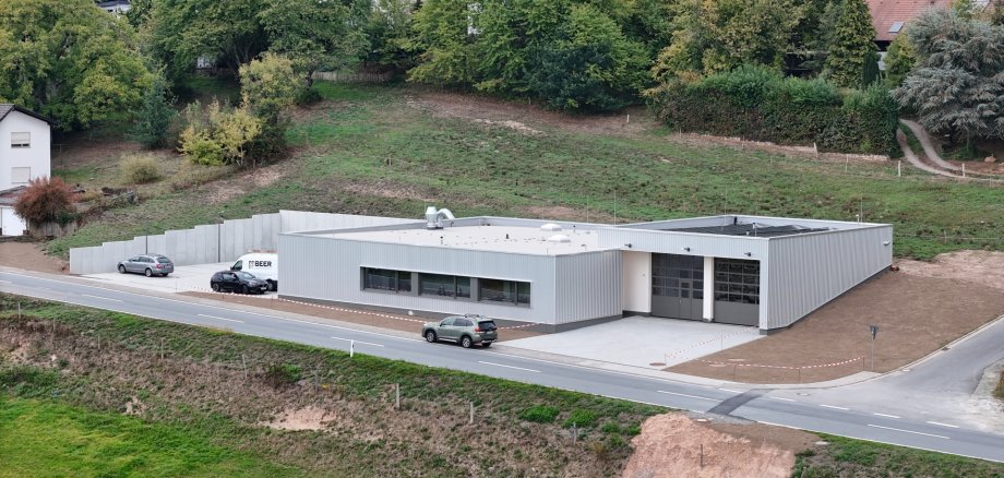 Drohnenaufnahme Feuerwehrhaus