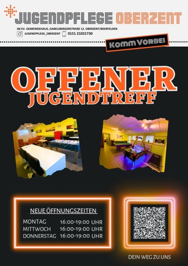 Flyer Offener Jugendtreff