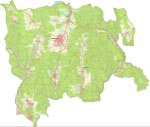 Landkarte der Stadt Oberzent