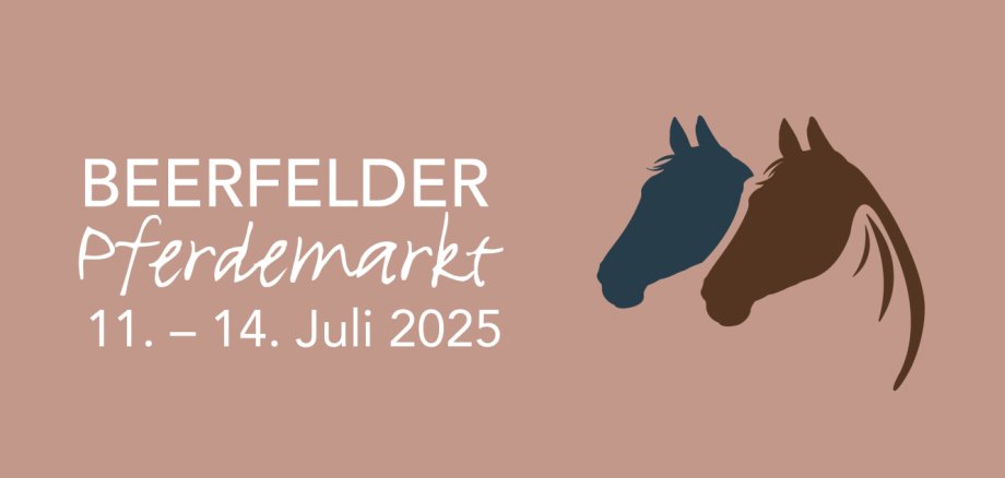 Werbebild Beerfelder Pferdemarkt