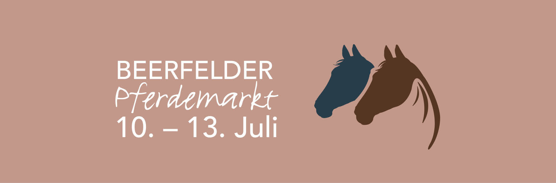 Werbebild Beerfelder Pferdemarkt