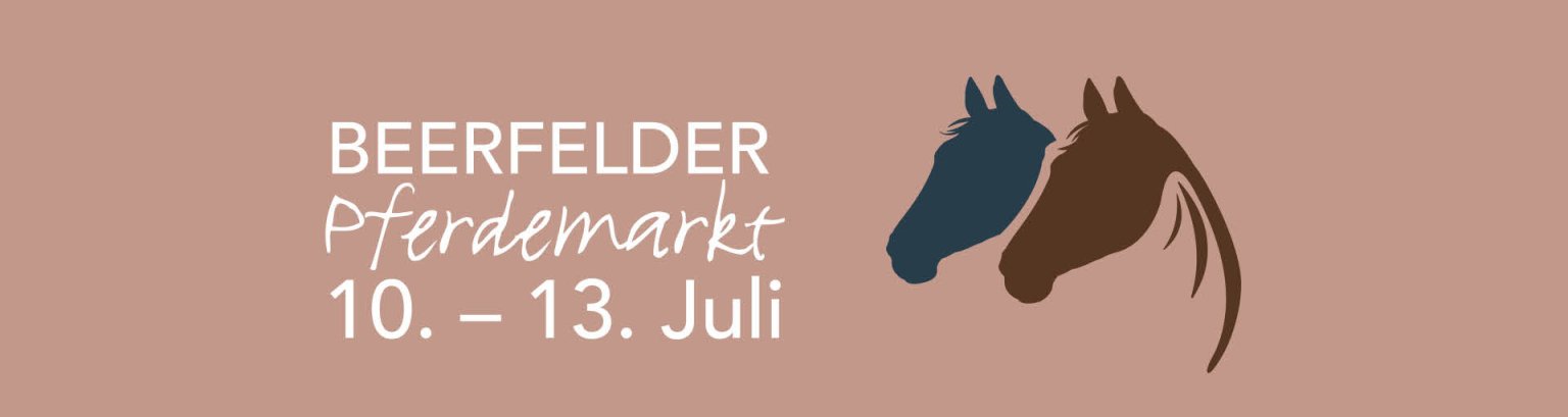 Werbebild Beerfelder Pferdemarkt