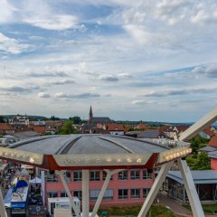 Blick vom Riesenrad auf Beerfelden