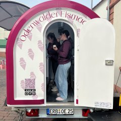 Verkaufswagen Eisstand